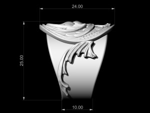 targaryen ring-game of thrones 3D Druckmodell