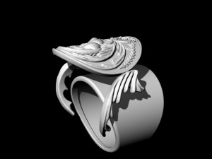 targaryen ring-game of thrones 3D Druckmodell