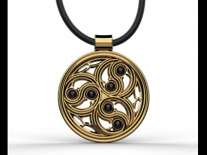 gothic pendant 3D 打印模型