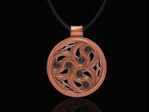 gothic pendant 3D 打印模型
