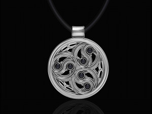 gothic pendant 3D 打印模型