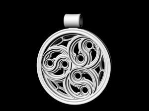 gothic pendant 3D 打印模型