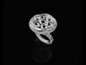 celtic knot ring 3D Print Model