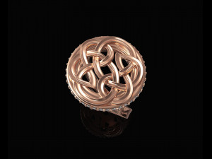 celtic knot ring Modello di stampa 3D