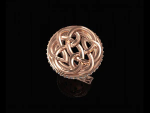 celtic knot ring 3D Print Model
