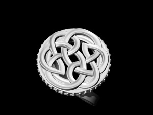 celtic knot ring Modello di stampa 3D