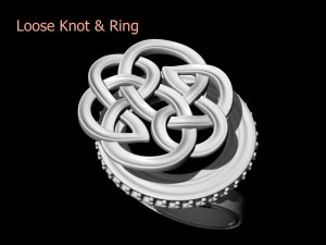 celtic knot ring 3D Print Model