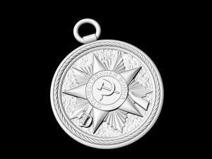 the order of the patriotic war-pendant 3D Print Model