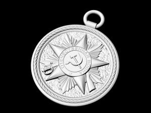 the order of the patriotic war-pendant 3D Print Model
