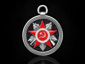 the order of the patriotic war-pendant 3D Print Model
