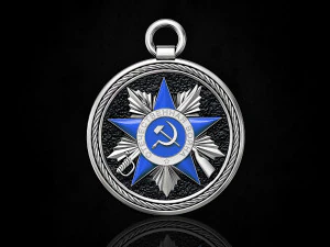 the order of the patriotic war-pendant 3D Print Model