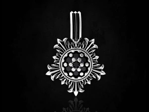 sun pendant 3D Print Model
