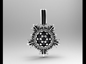 sun pendant 3D Druckmodell