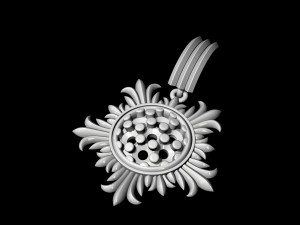 sun pendant 3D Druckmodell