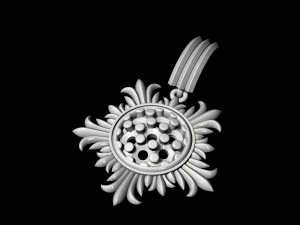 sun pendant 3D Print Model