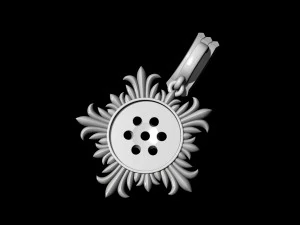 sun pendant 3D Print Model