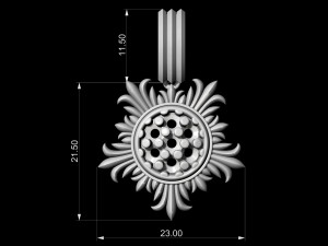 sun pendant 3D Druckmodell