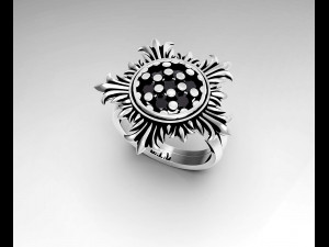 sun ring 3D 打印模型