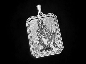 spider man pendant 3D-printmodel