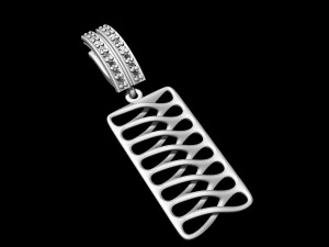 parametric earrings 3D Print Model