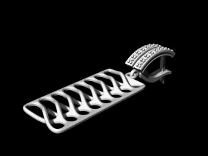 parametric earrings 3D Print Model