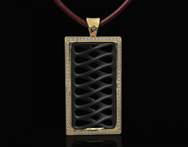 parametric pendant 3D प्रिंट मॉडल .c4d .max .obj .3ds .fbx .stl .blend 
