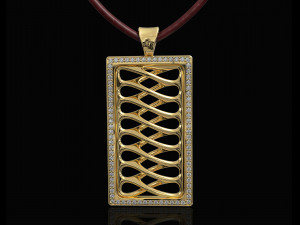 parametric pendant 3D प्रिंट मॉडल