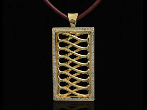 parametric pendant 3D Print Model