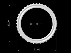 트위스트 밴드 링 3D 프린트 모델