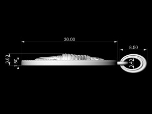 seahorse pendant Modèles 3D en vedette