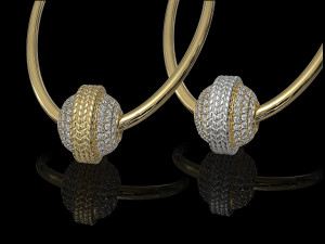 ball of gems pendant 3D Принт Модель