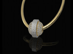 ball of gems pendant 3D Принт Модель