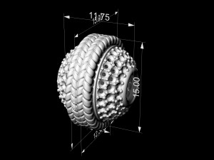 ball of gems pendant 3D Принт Модель