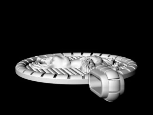 pretty horse pendant 3D Print Model