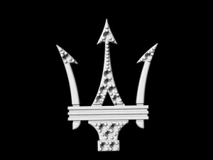 poseidon earrings 3D Print Model