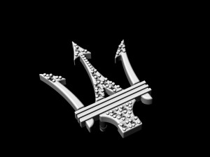 poseidon earrings Model Cetak 3D