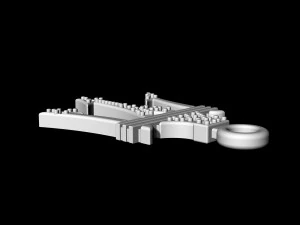 poseidon pendant 3D Print Model