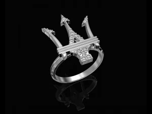 кільце Посейдона 3D Принт Модель