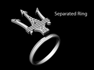 кільце Посейдона 3D Принт Модель