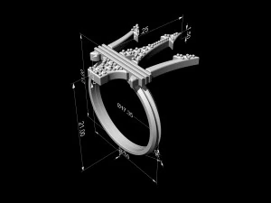 кільце Посейдона 3D Принт Модель