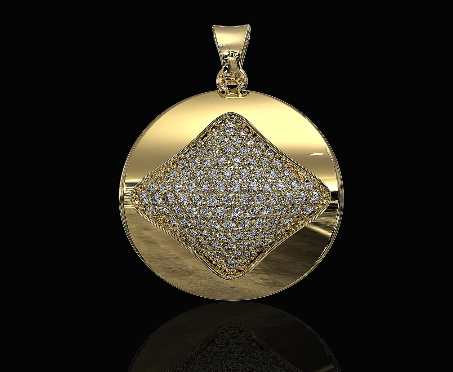 brilliant stylish pendant 3D Print Model .c4d .max .obj .3ds .fbx .stl .blend 