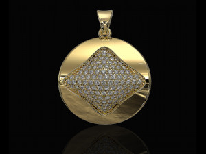 brilliant stylish pendant 3D Print Model