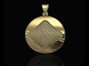 brilliant stylish pendant 3D Print Model