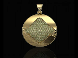 brilliant stylish pendant 3D Print Model
