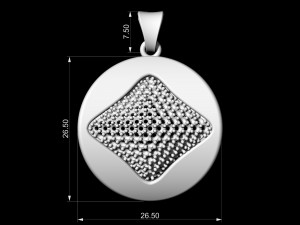 brilliant stylish pendant 3D Print Model