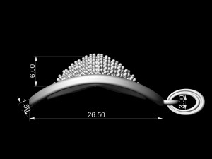 brilliant stylish pendant 3D Print Model