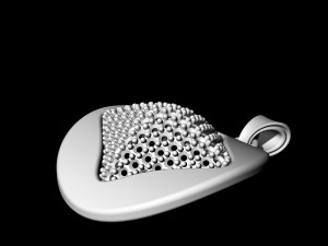 brilliant stylish pendant 3D Print Model