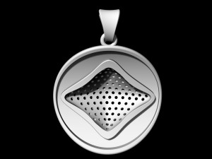 brilliant stylish pendant 3D Print Model