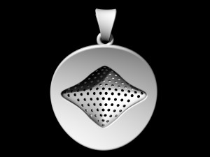 brilliant stylish pendant 3D Print Model