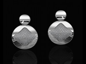 brilliant stylish earrings 3D Print Model
